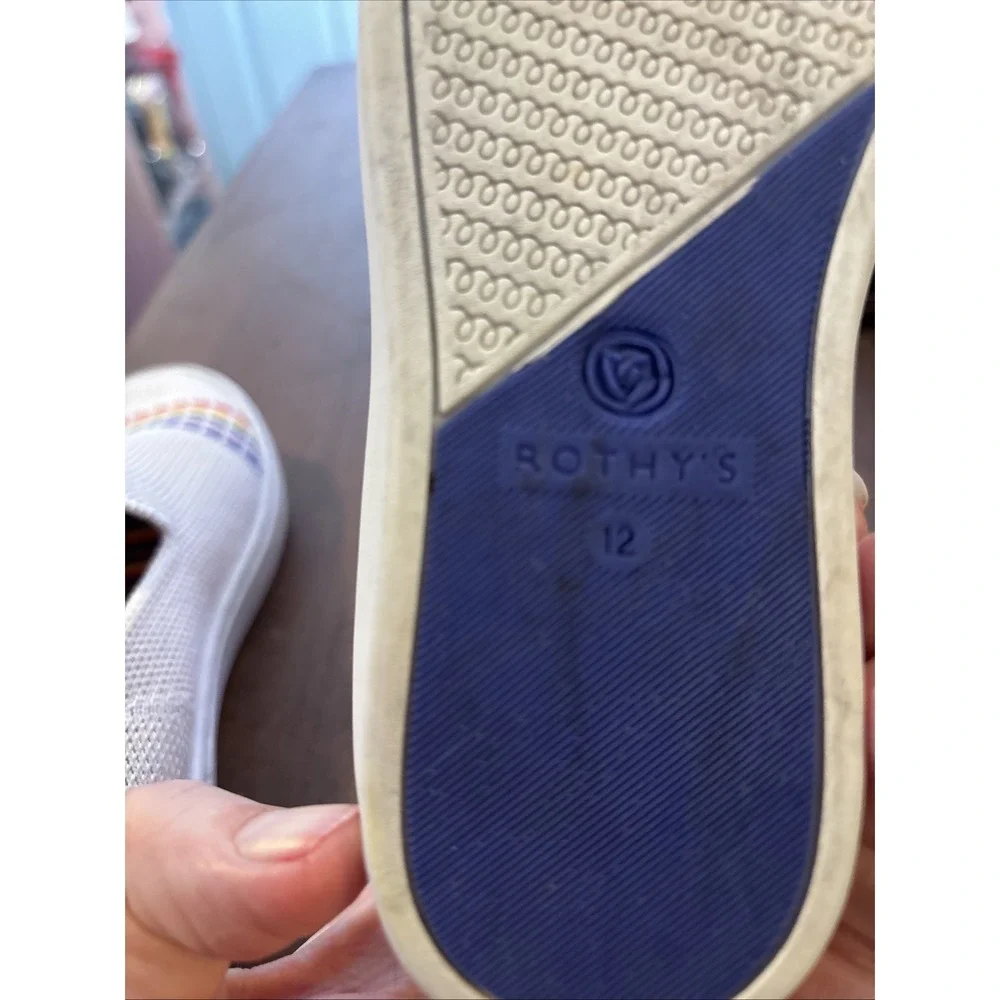 Rothy's Toddler Boy/girl‎ Slip On Shoes Sz 12. Rainbow.